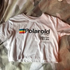ROMWE polaroid shirt